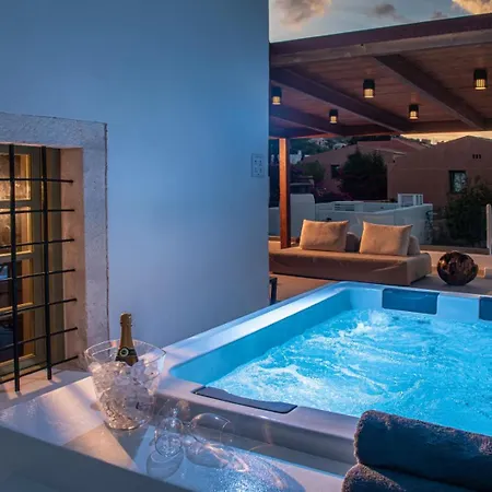 Mint Private Pool And Jacuzzi By Checkin 别墅 赫索尼索斯