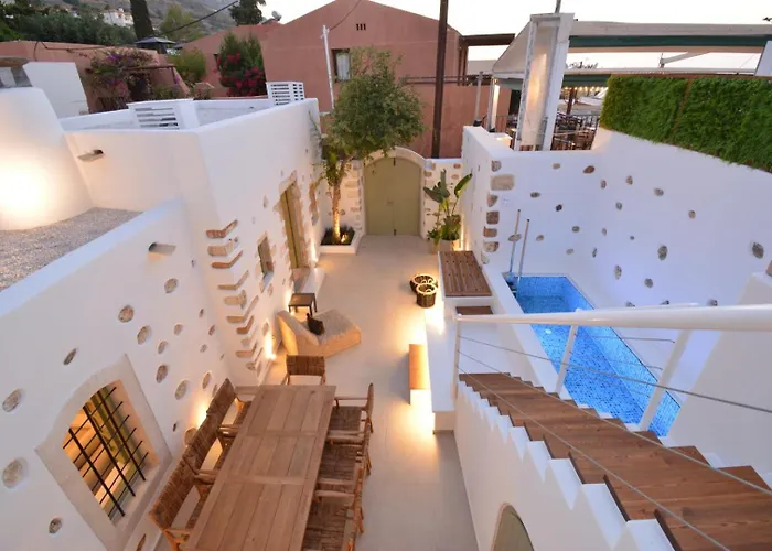 Mint Private Pool And Jacuzzi By Checkin 别墅 赫索尼索斯