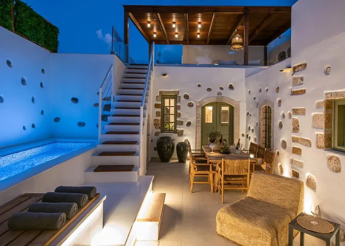 Vilă Mint Private Pool And Jacuzzi By Checkin Hersonissos (Crete)